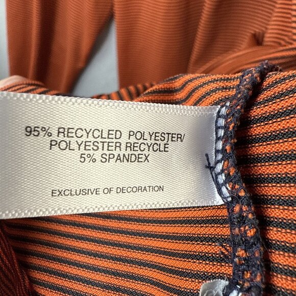 Cutter & Buck Pullover Mens XXL Virtue Eco Pique Micro Stripe Recycled 3/4 Zip O - Picture 10 of 13